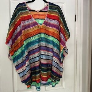 Peta Tunic- crochet rainbow